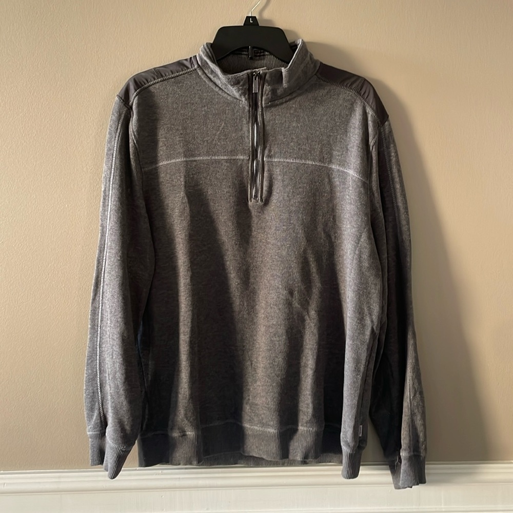 Calvin Klein Gray Quarter Zip